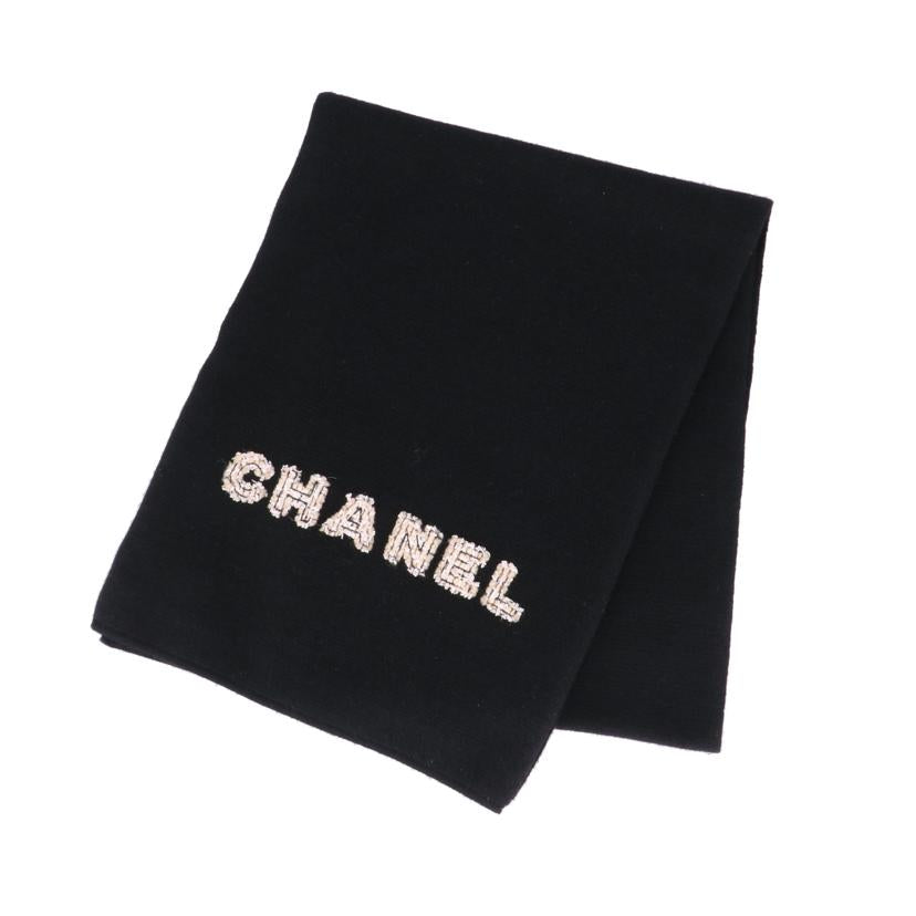 CHANEL シャネル/カシミアロゴマフラー//Aランク/91
