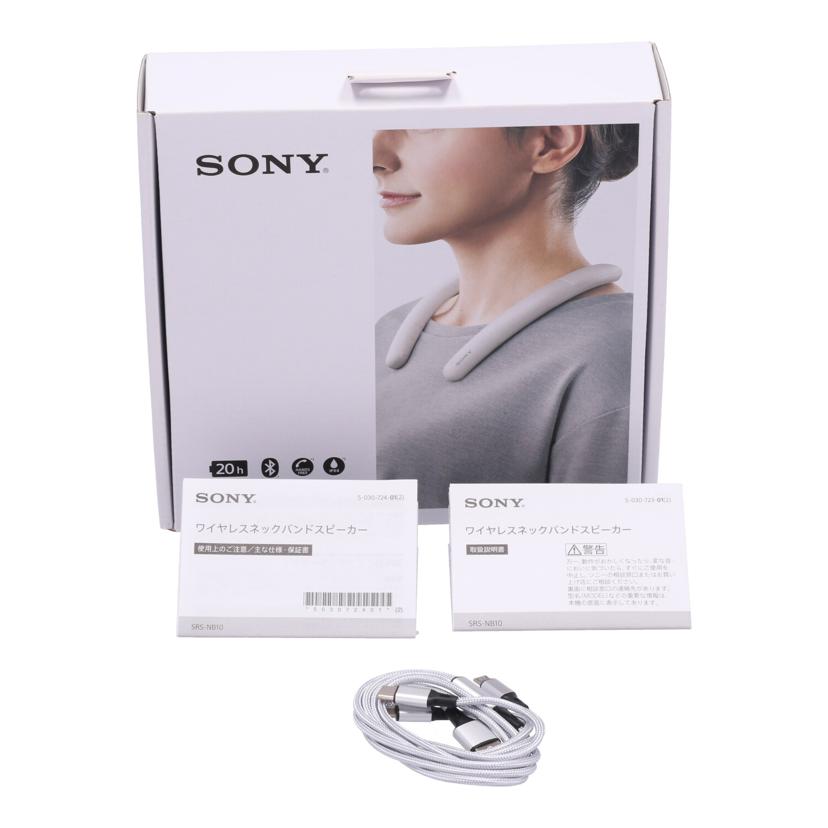 SONY ソニー /ワイヤレスネックバンドスピーカー/SRS-NB10//S0120143310/ABランク/69