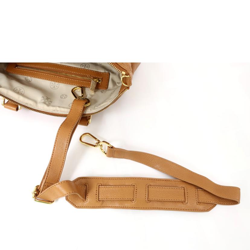 TORY BURCH トリーバーチ/レザー2WAYショルダーバッグ ロイヤルタン ライトブラウン/11139503//Aランク/65