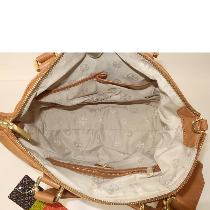 TORY BURCH トリーバーチ/レザー2WAYショルダーバッグ ロイヤルタン ライトブラウン/11139503//Aランク/65