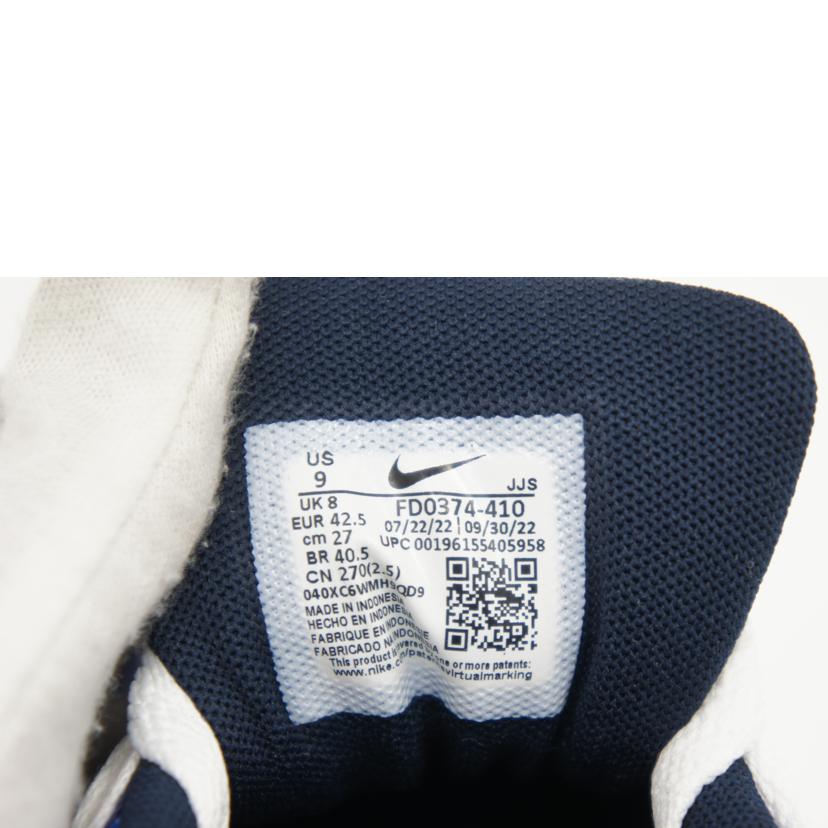 NIKE ナイキ/エアマックス90SE/ミッドナイトネイビー/メタリックプラチナム/FD0374-410//サイズ:27cm/Aランク/75