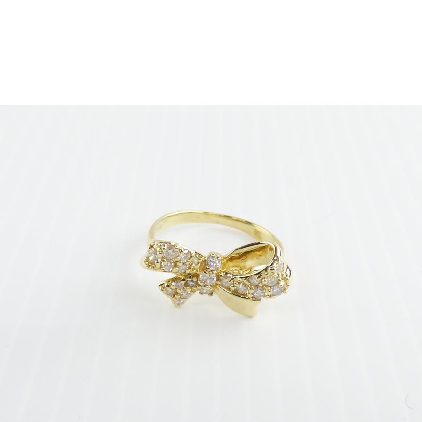 / K18ダイヤリング0.56ct//Bランク/64