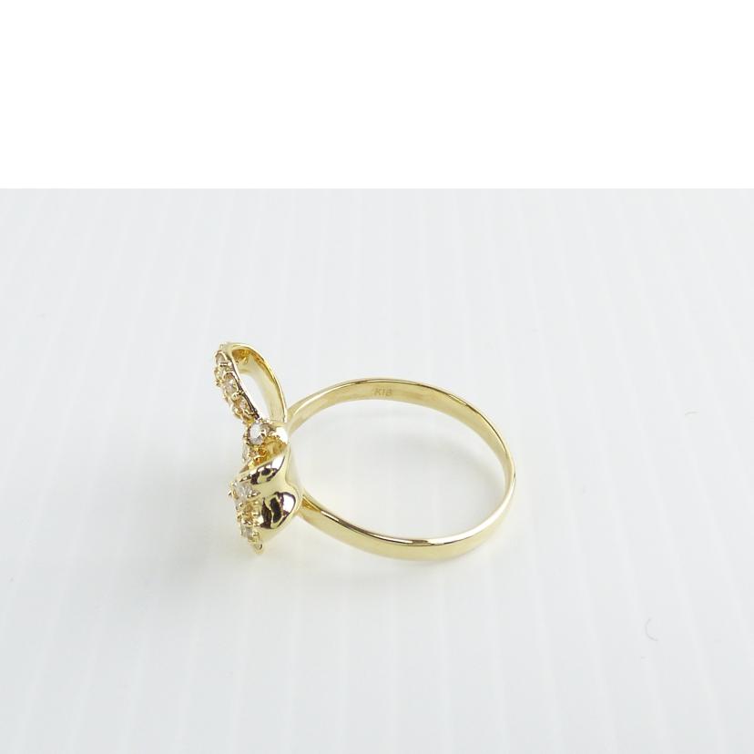 / K18ダイヤリング0.56ct//Bランク/64
