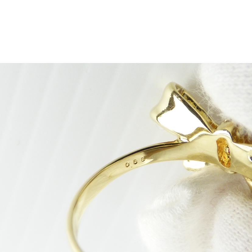 / K18ダイヤリング0.56ct//Bランク/64