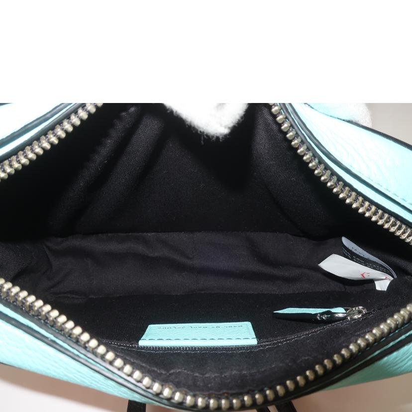 MARC BY MARC JACOBS マークバイマークジェイコブズ/レザーショルダーバッグ ライトブルー コーラルピンク イエロー//Aランク/65