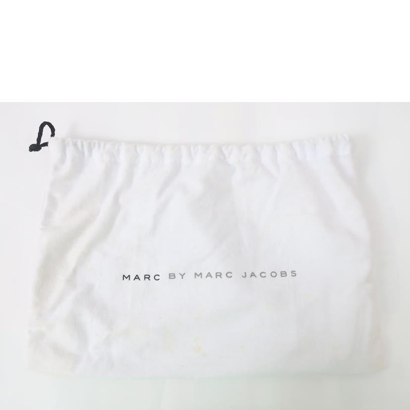 MARC BY MARC JACOBS マークバイマークジェイコブズ/レザーショルダーバッグ ライトブルー コーラルピンク イエロー//Aランク/65