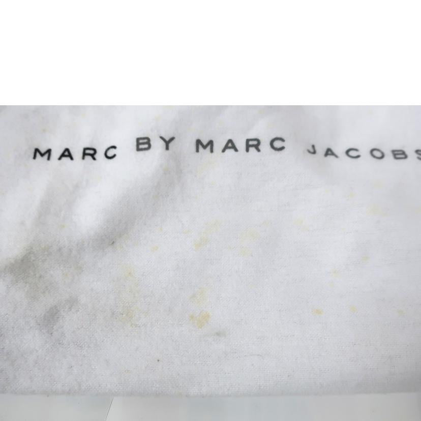 MARC BY MARC JACOBS マークバイマークジェイコブズ/レザーショルダーバッグ ライトブルー コーラルピンク イエロー//Aランク/65