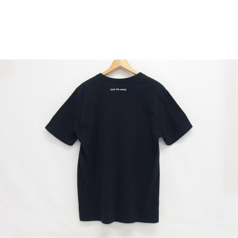 Supreme シュプリーム/刺繍ロゴTシャツ/fuck the world//Bランク/04