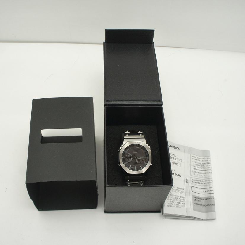 CASIO カシオ/G-SHOCK/フルメタル/電波ソーラー×Bluetooth/GM-B2100D-1AJF000//001*****/ABランク/85