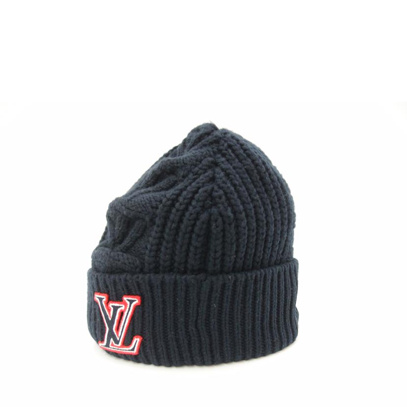 LOUIS VUITTON ルイ・ヴィトン/LVロゴエシャルプニット帽/ネイビー/MP2867//EB1***/Aランク/69
