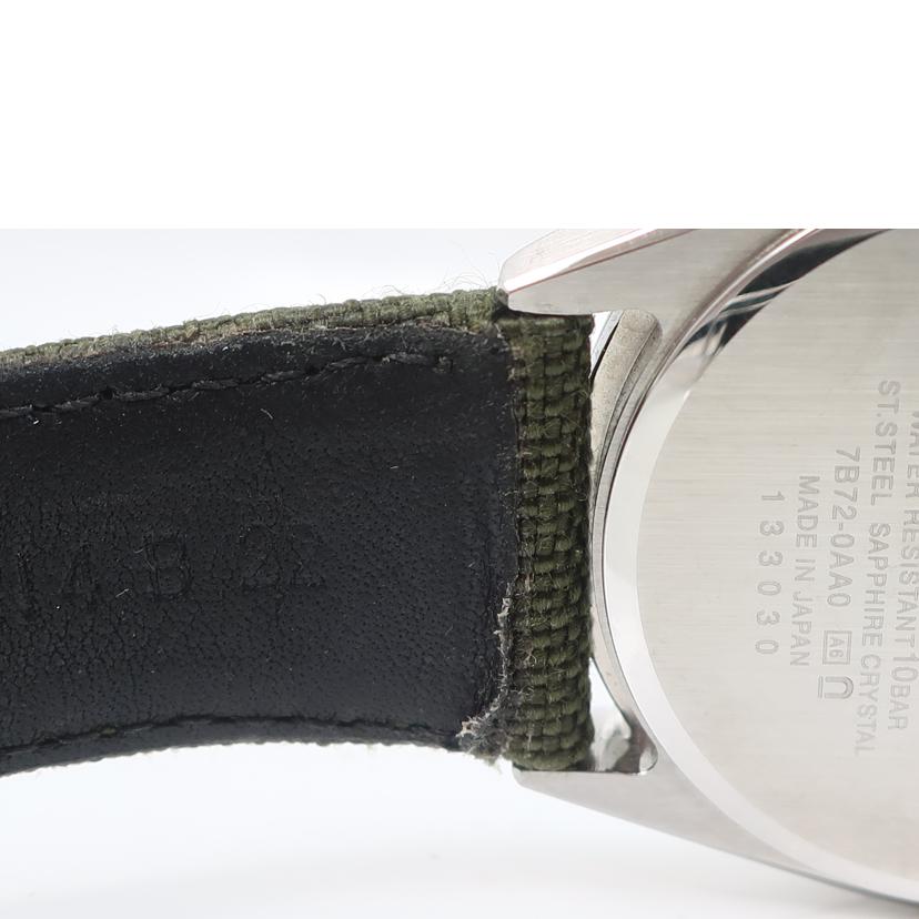 SEIKO セイコー/ソーラー電波時計/7B72-0AA0//133***/Aランク/65