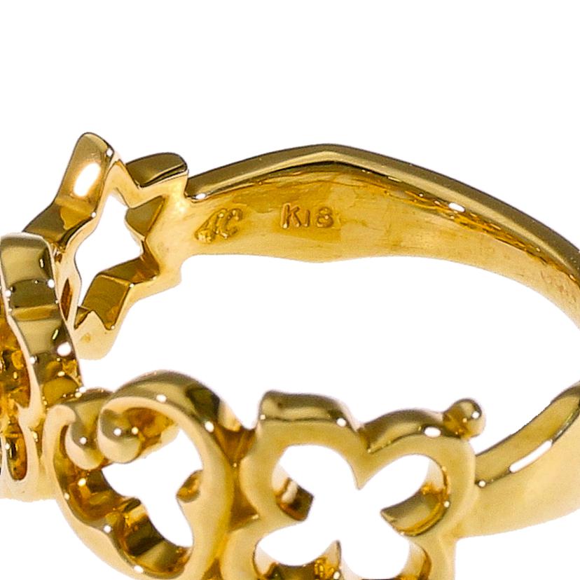 4℃/ 4℃/K18アメジストリング#8//Aランク/94