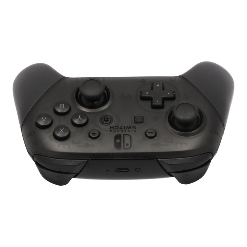 Nintendo 任天堂 ニンテンドー /Switch Pro コントローラー/HAC-A-FSSKA//-/Bランク/77