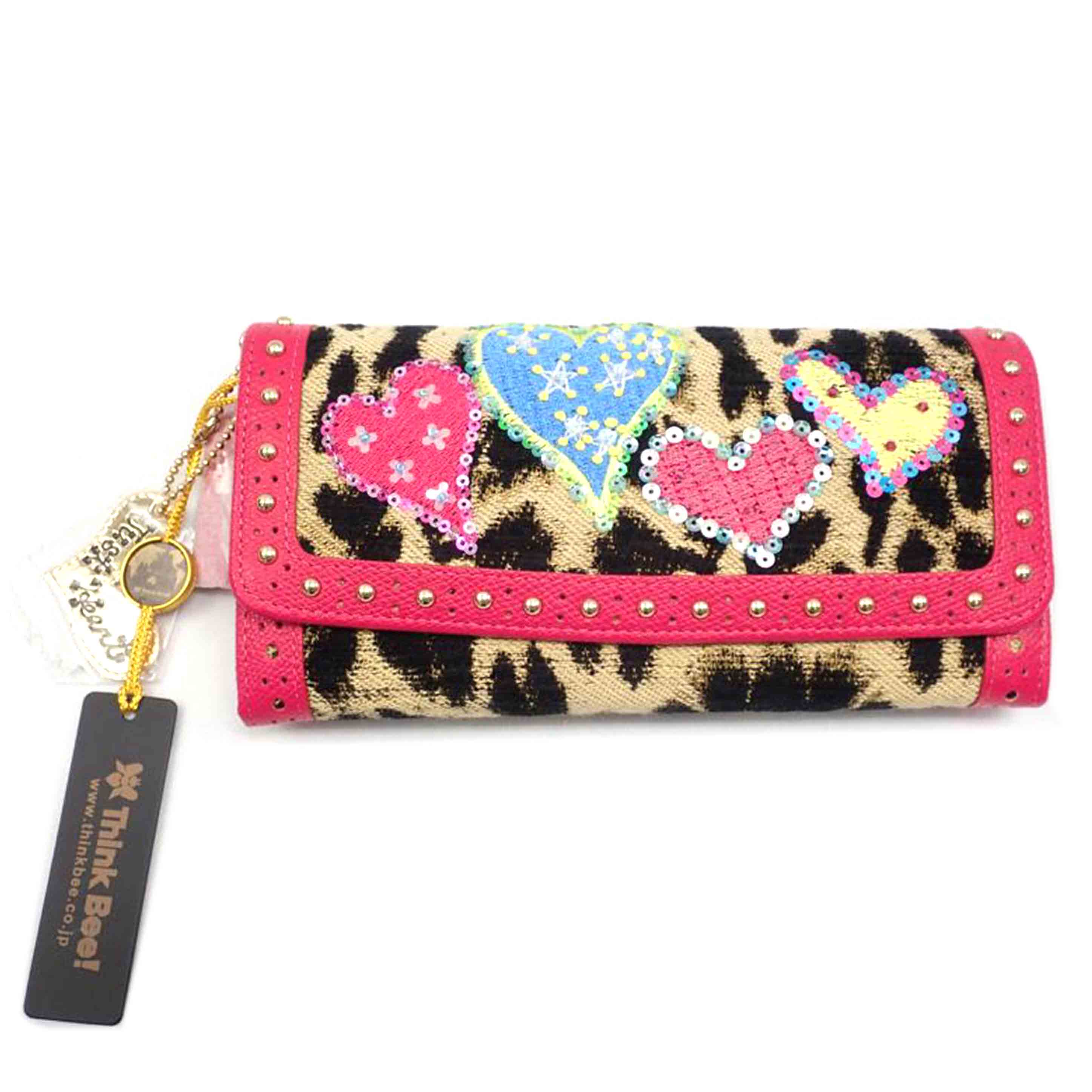 THINK BEE! シンクビー/アニマルハート 長財布/6161-01//ABランク/62