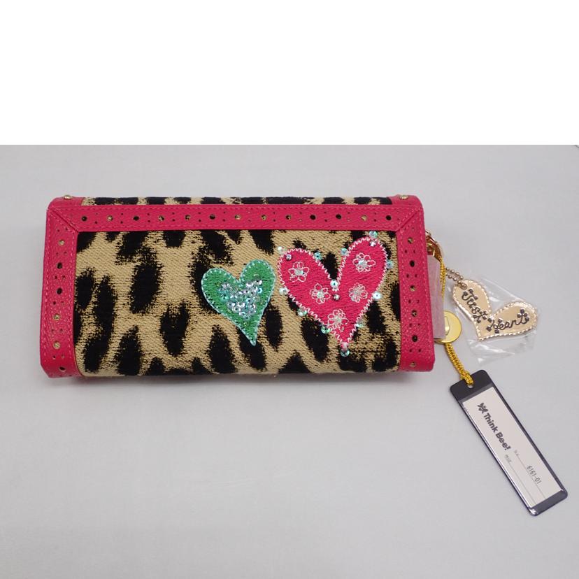 THINK BEE! シンクビー/アニマルハート 長財布/6161-01//ABランク/62