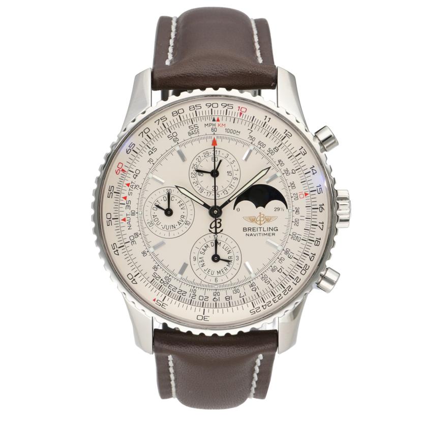 BREITLING ブライトリング/ナビタイマー/モンブリランオリンパス/ムーンフェイズ/A19340//567***/Aランク/91