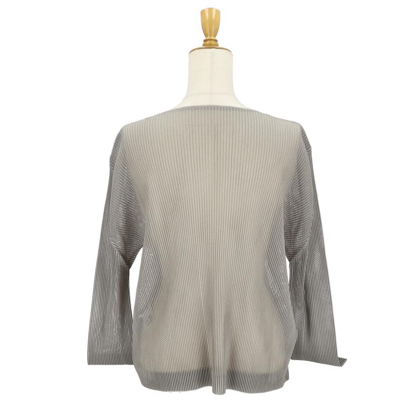 ISSEY MIYAKE イッセイミヤケ/プリーツメッシュカーディガン/PP43-F0262//75690743/ABランク/93