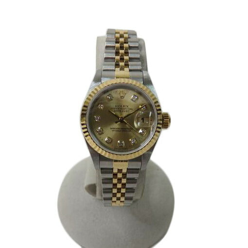 ROLEX ロレックス/デイトジャスト・レディース・SS×YG/W番/69173G//W76****/Aランク/84