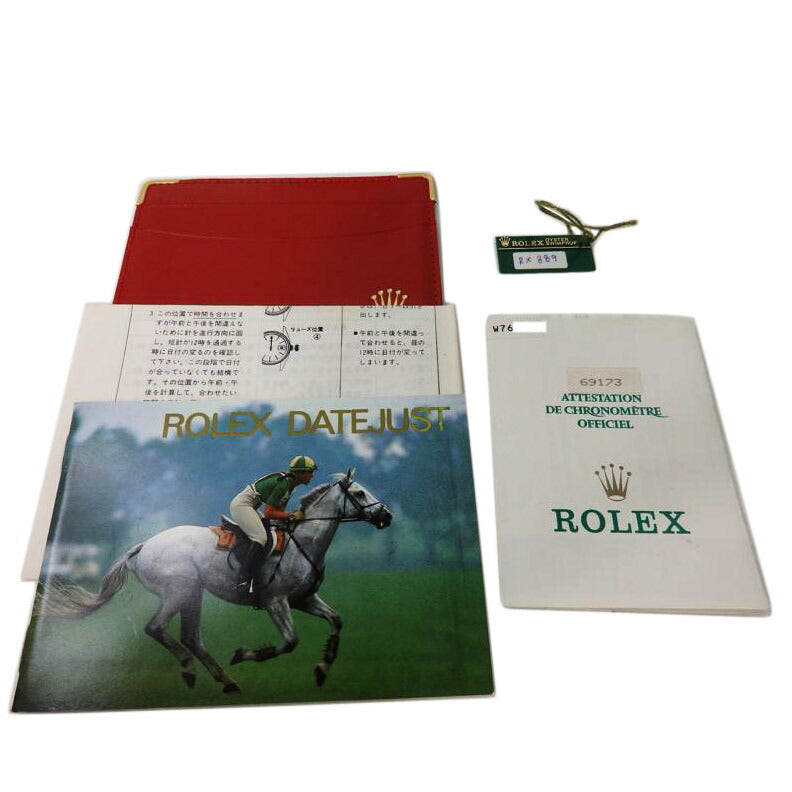 ROLEX ロレックス/デイトジャスト・レディース・SS×YG/W番/69173G//W76****/Aランク/84