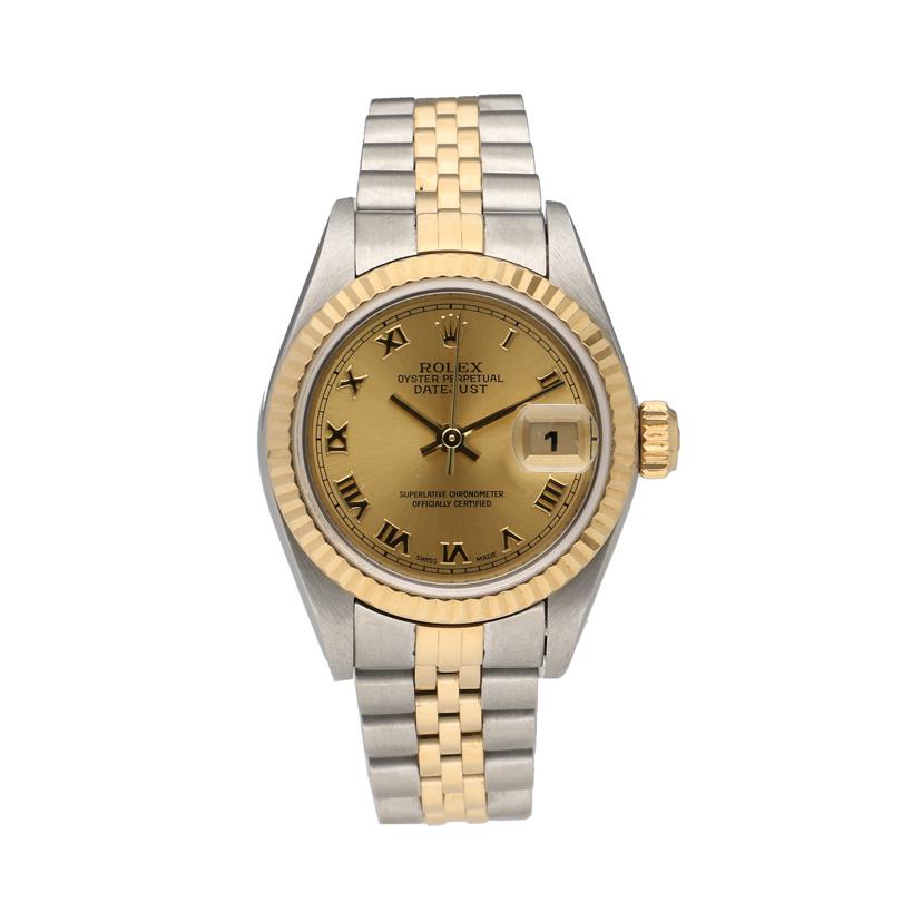 ROLEX ロレックス/DATE JUST / SS×YG / ローマンインデックス/79173//F19****/ABランク/91