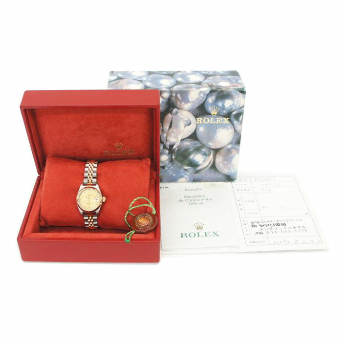 ROLEX ロレックス/DATE JUST / SS×YG / ローマンインデックス/79173//F19****/ABランク/91