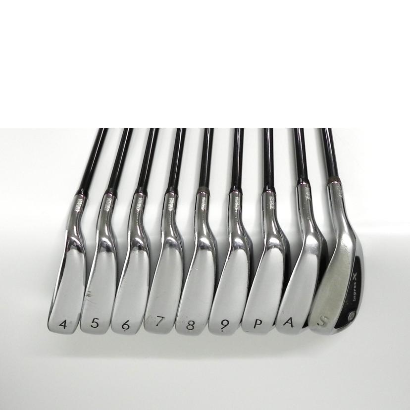 YAMAHA ヤマハ/InpresX D Black アイアンセット/DX-508i//ABランク/81