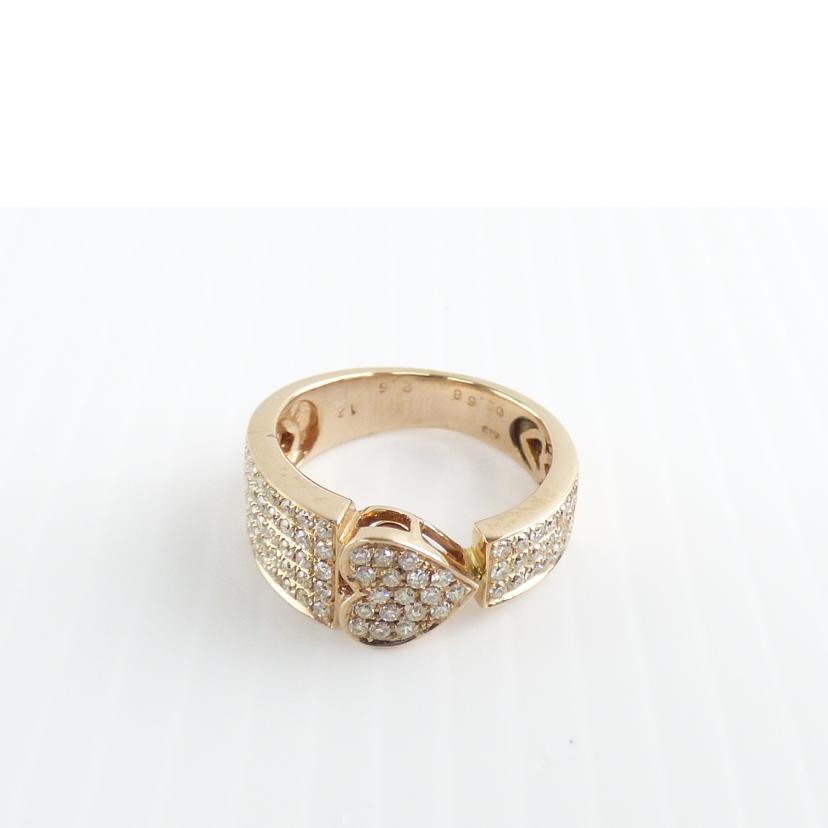 / K18ダイヤリング0.58ct//ABランク/64