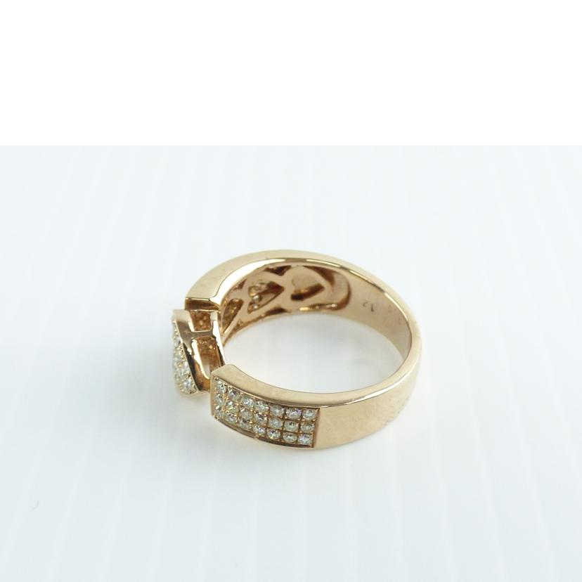 / K18ダイヤリング0.58ct//ABランク/64