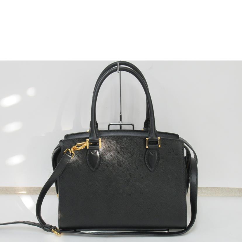 PRADA/2WAYハンドバッグ/レザー/1BA164//Aランク/63