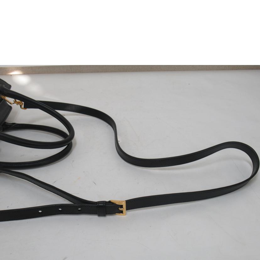 PRADA/2WAYハンドバッグ/レザー/1BA164//Aランク/63