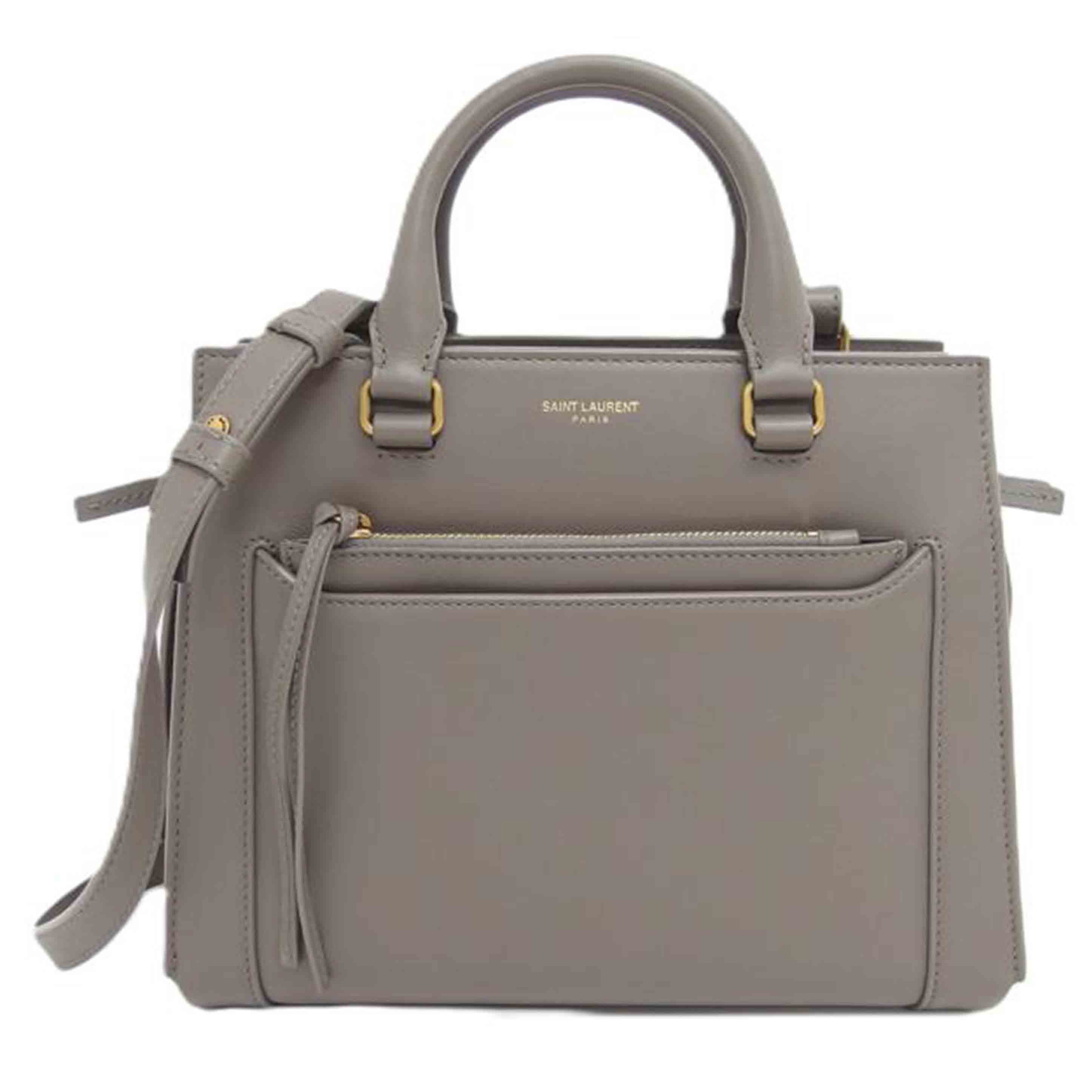 SAINT LAURENT サンローラン 2way ショルダーバッグ/イーストサイド スモール 2wayショルダー/グレー/554116//101*/Aランク/04