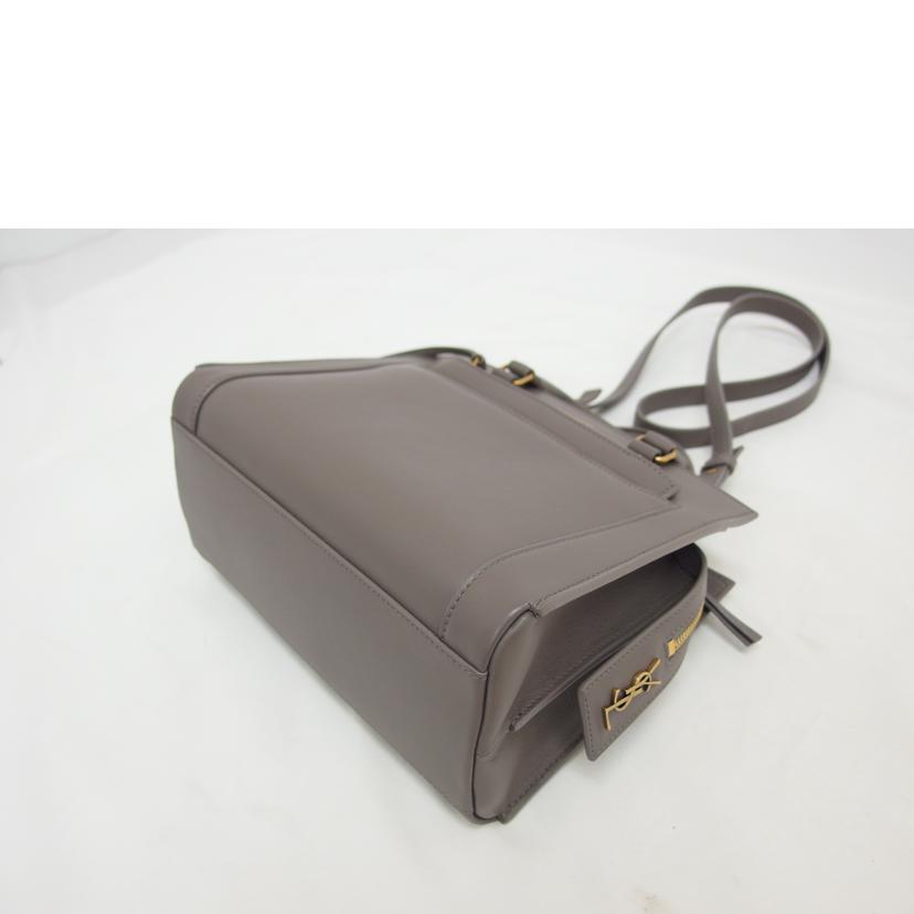 SAINT LAURENT サンローラン 2way ショルダーバッグ/イーストサイド スモール 2wayショルダー/グレー/554116//101*/Aランク/04