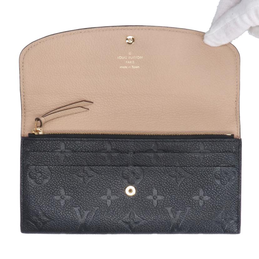 LV ルイヴィトン/LV/ポルトフォイユエミリー/モノグラムアンプラント/M62639//RFI*/ABランク/75