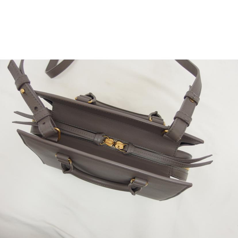 SAINT LAURENT サンローラン 2way ショルダーバッグ/イーストサイド スモール 2wayショルダー/グレー/554116//101*/Aランク/04