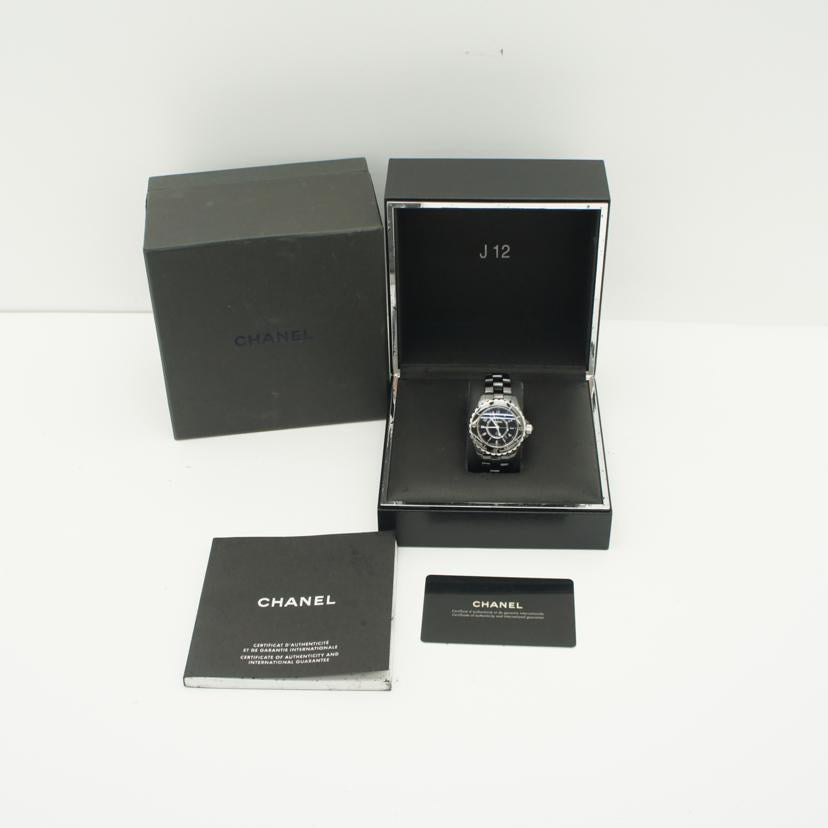 CHANEL シャネル/J12・ブラック/レディース/クオーツ/H0682//W.H******/Aランク/19