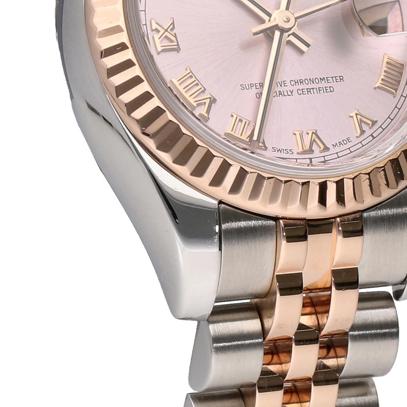 ROLEX ロレックス/デイトジャスト・レディース・SS×PG/M番/179171//M53**********/Aランク/75