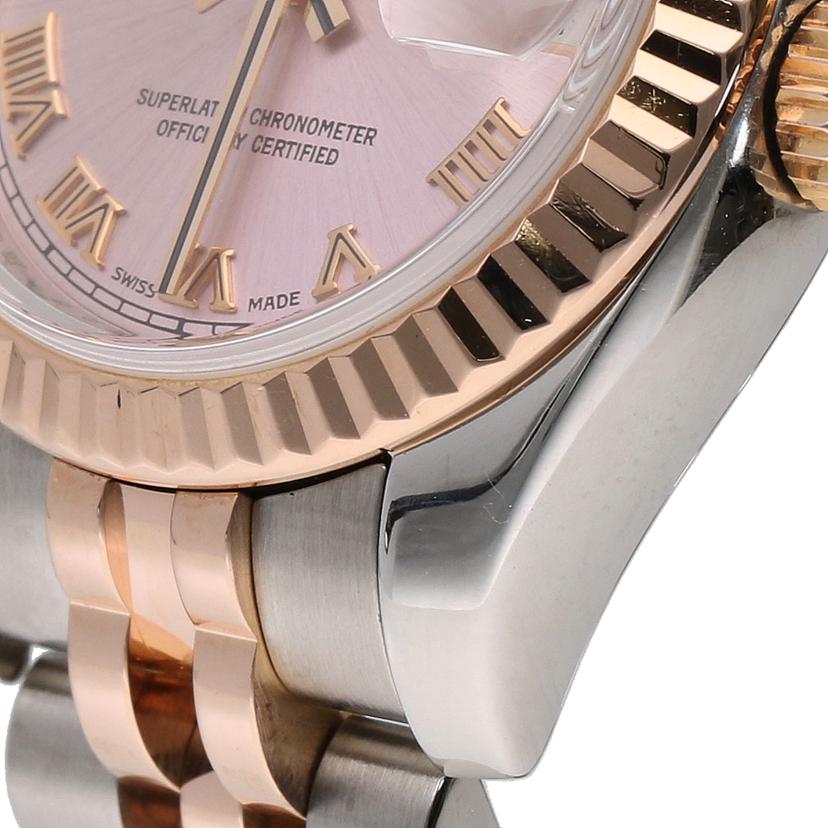 ROLEX ロレックス/デイトジャスト・レディース・SS×PG/M番/179171//M53**********/Aランク/75