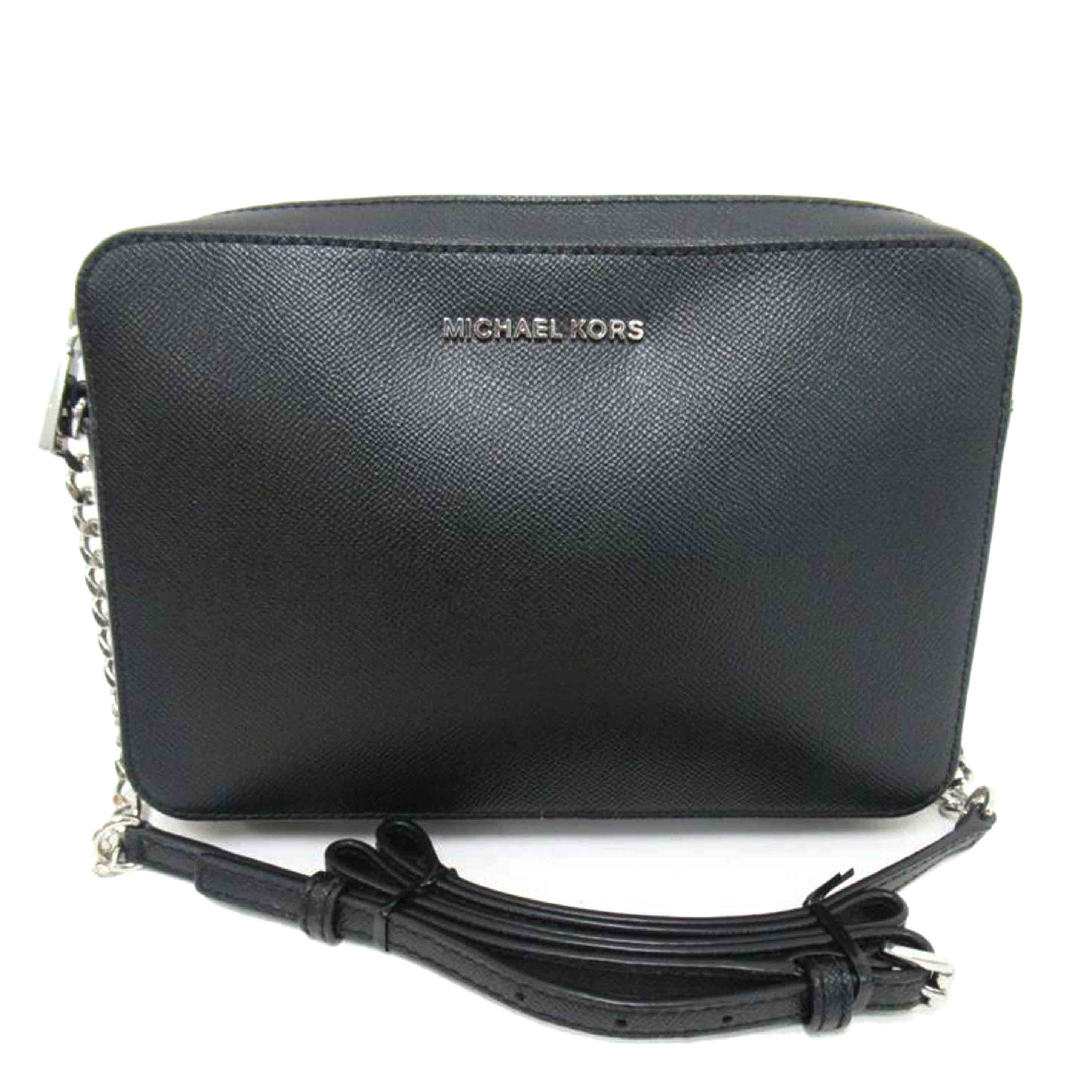 MICHAEL KORS/ショルダーバッグ/レザー/ブラック/32S4STVC3L//ABランク/63