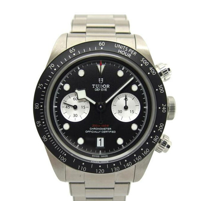 TUDOR チューダー/ブラックベイ/クロノ/ブラック文字盤/自動巻き/79360N //E34****/Aランク/04