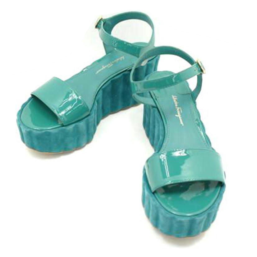 Ferragamo フェラガモ/ウェッジソールサンダル/NS35179//サイズ:6 1/2/ABランク/75