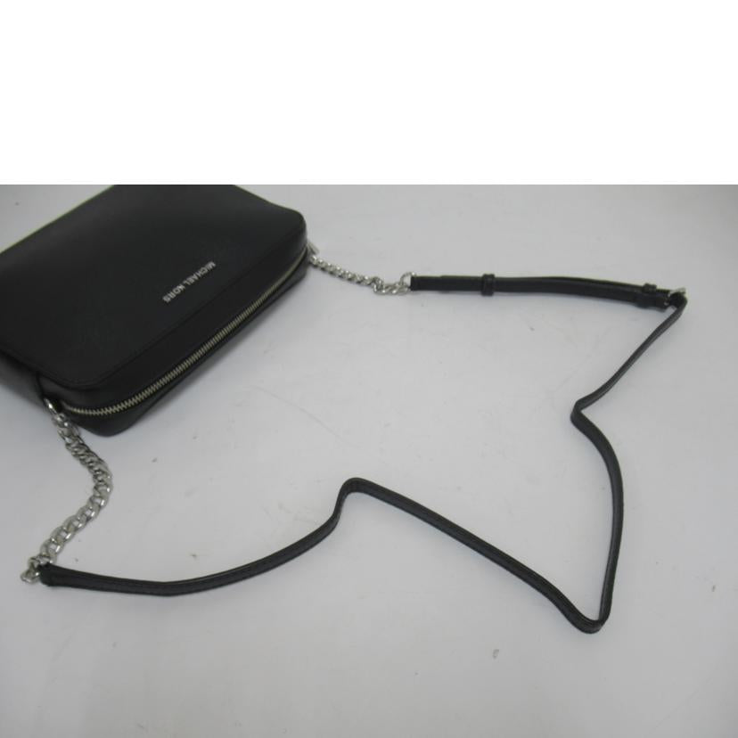 MICHAEL KORS/ショルダーバッグ/レザー/ブラック/32S4STVC3L//ABランク/63