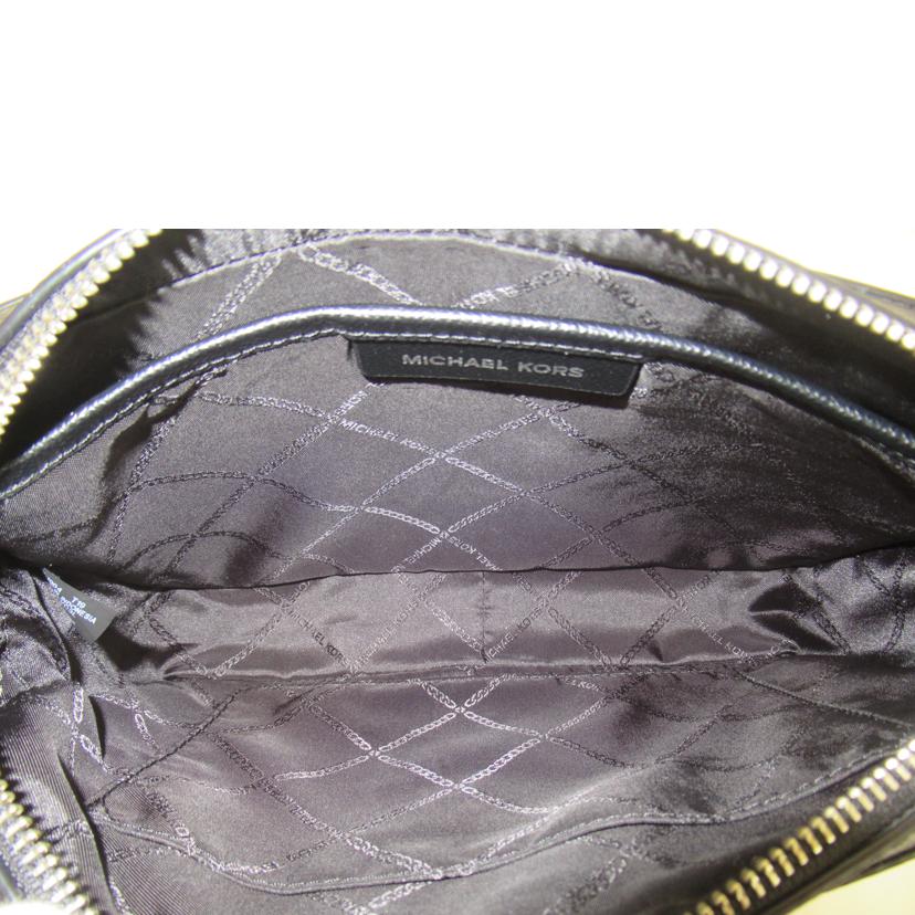 MICHAEL KORS/ショルダーバッグ/レザー/ブラック/32S4STVC3L//ABランク/63