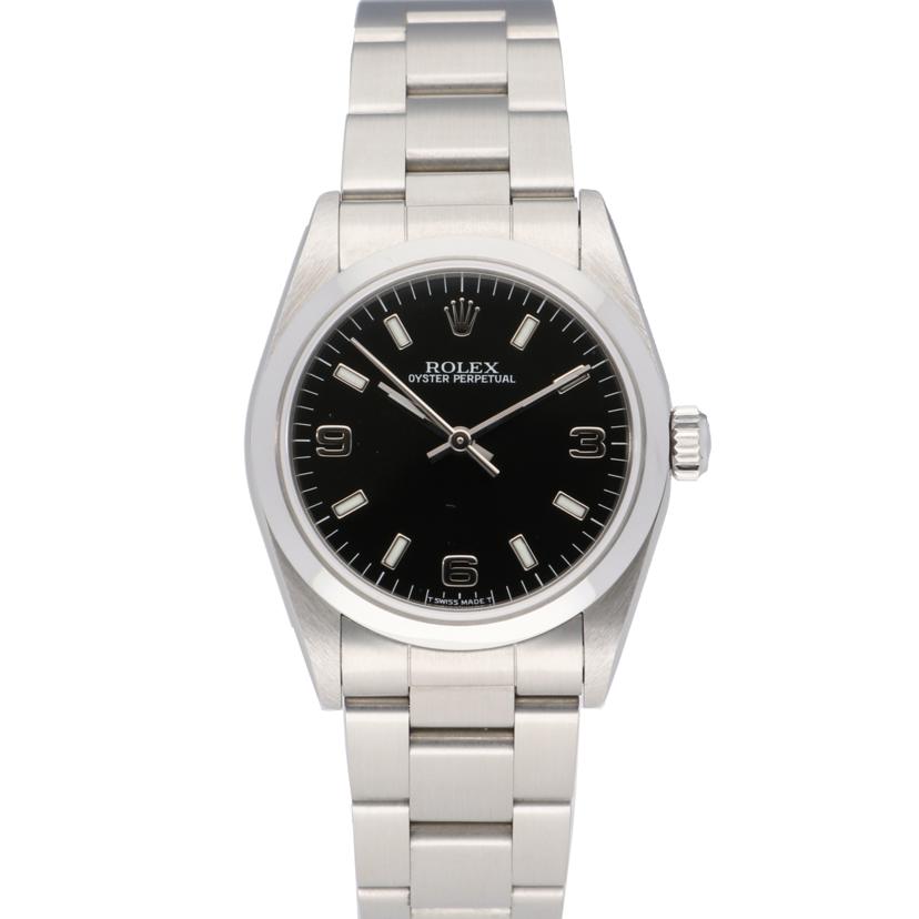 ROLEX ロレックス/オイスターパーペチュアル・ブラック/ボーイズ/自動巻/67480//A36**********/Aランク/92