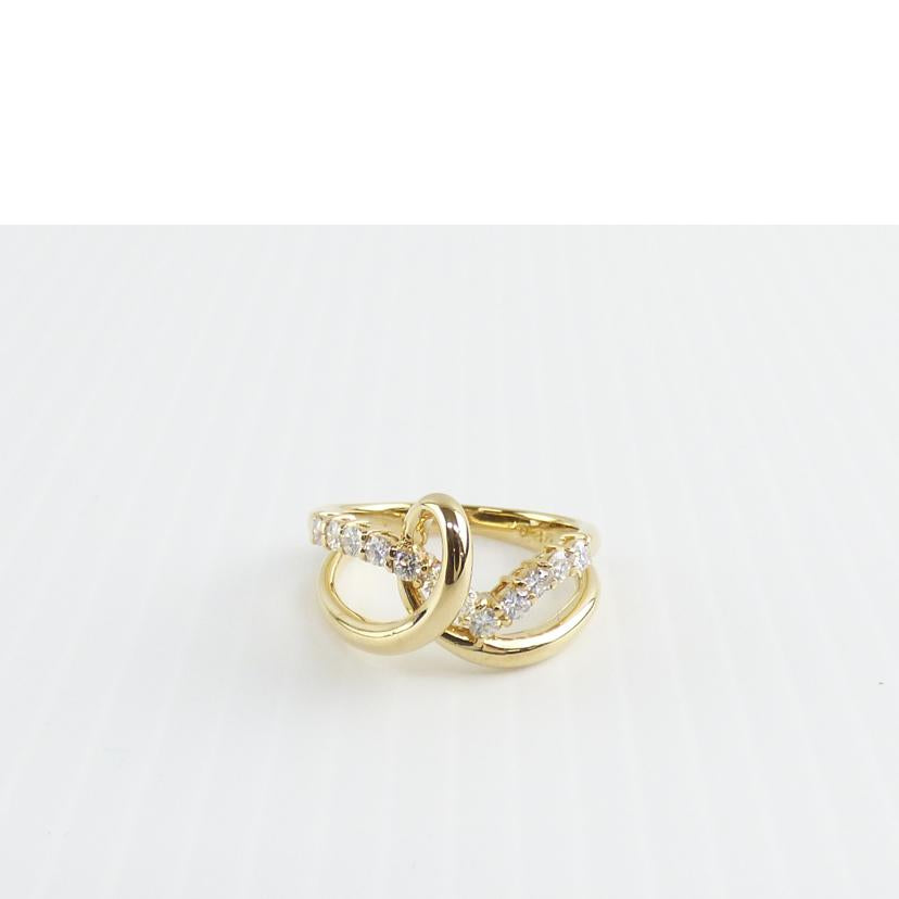 HOSHI no SUNA 星の砂/K18ダイヤリング0.36ct//ABランク/64