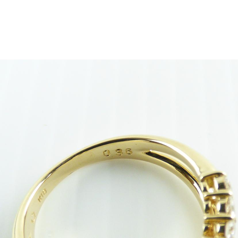 HOSHI no SUNA 星の砂/K18ダイヤリング0.36ct//ABランク/64