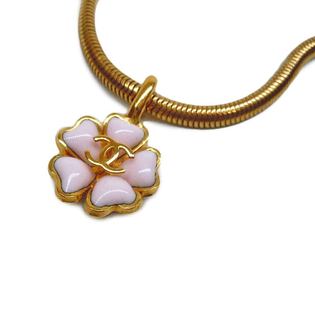 CHANEL シャネル/ビンテージグリポアカメリアココマークネックレス/桜//97P/ABランク/92