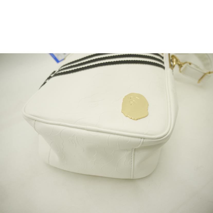 adidas×A BATHING APE adidas×APE/×BAPEストライプショルダーバッグ/JN7123//Sランク/69