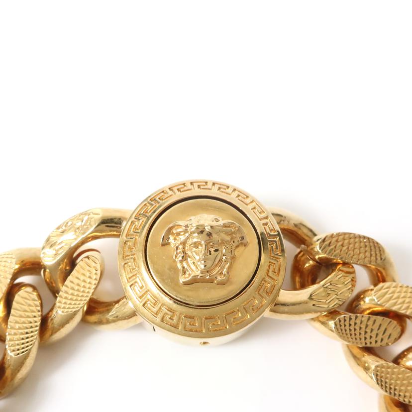 VERSACE ヴェルサーチ/メドゥーサチェーンブレスレット Medusa ゴールド 21cm/05203//ABランク/65