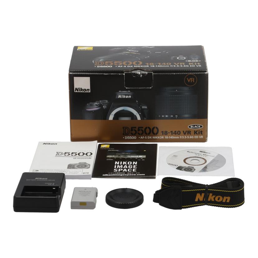 Nikon ニコン /デジタル一眼 レンズキット/D5500 18-140 VR レンズキット//2066157/Bランク/85