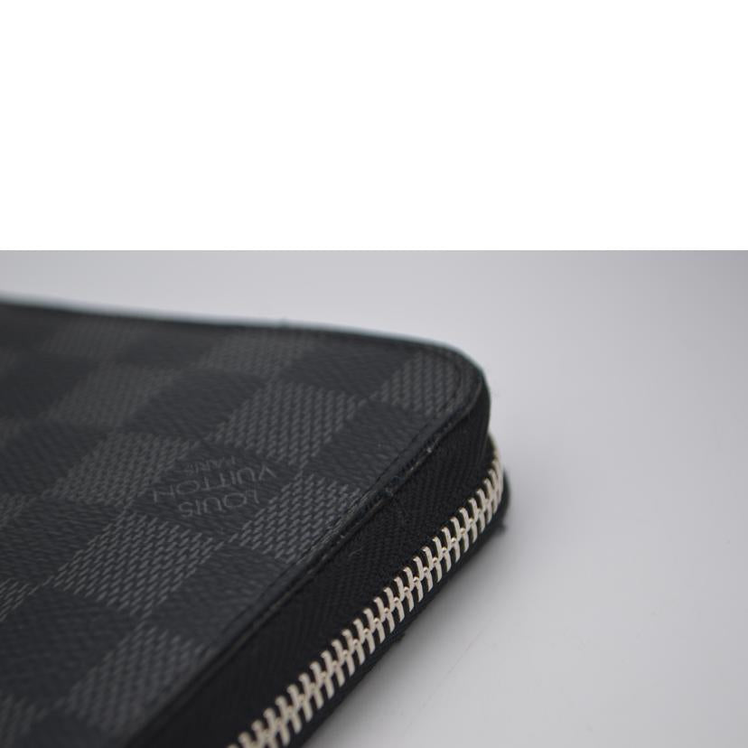 LV ルイヴィトン/ジッピー・オーガナイザーNM/ダミエ/グラフィット/N60111//CA4***/ABランク/89